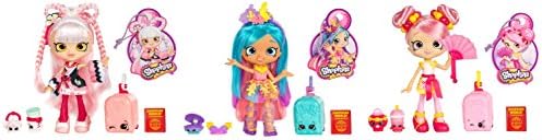 Shopkins World Traveler Set of 3 Shoppies Dolls