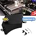 RYANSTAR Radiator Coolant Overflow Tank Can 1.5L Compatible with Nissan Radiator 240SX S13 Silver Black Color