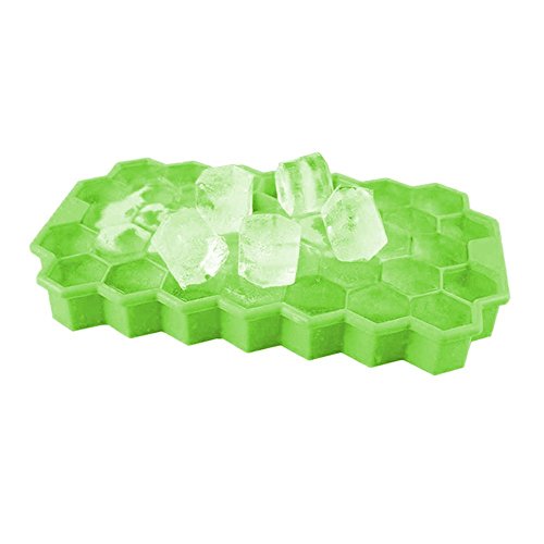 Eiswürfelform Silikon mit Deckel, Eiswürfelbehälter, 2 Stücke Ice Cube Tray, Eiswürfelbereiter BPA Frei, 37-fach… – Bild 6