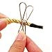 Z ZICOME Stainless Steel Clothespins Metal Clothes Pins for Outdoor Clothesline Laundry Home Kitchen, 40 Pack