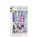 Townley Girl Frozen Sparkly Lip Gloss for Girls, 4 Pack with Decorative Tin