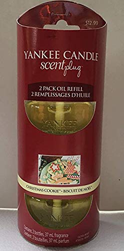 Amazon Com Yankee Candle Christmas Cookie Scentplug 2 Pack Oil Refill Electric Home Fragrance Beauty