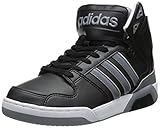 adidas NEO Men's BB9TIS Lifestyle Basketball Shoe, Core Black/Tech Grey/Running White, 9 M US