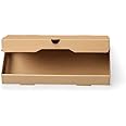 W PACKAGING WPFB14X7KE 14x7x1.5 Plain Kraft/Kraft Flatbread Pizza Box, E-Flute (Pack of 50)
