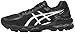 ASICS Women's Gel Kayano 22 Running Shoe, Onyx/Silver/Charcoal, 9 M US