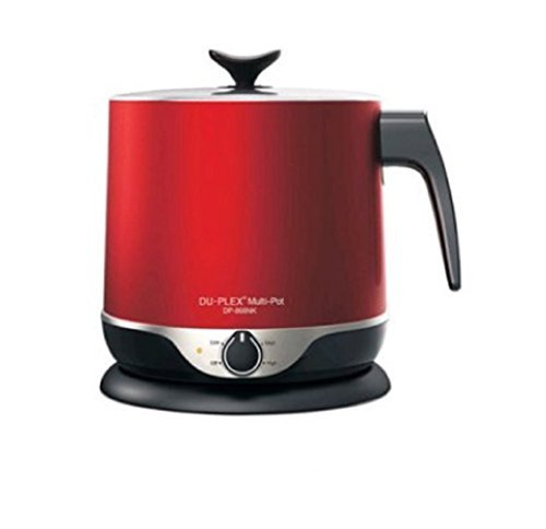 DU-PLEX DP-868NK. Electric Kettles. Ramen Pot. Cooking Pot. Camping Pots. RED. 220V