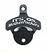 It's On, Motherfuckers Black Wall Mount Smooth Bottle Opener, Durable Classic Fashion Wall Beer Bottle Openers,sturdy Metal Design,with Free Mounting Screws