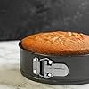 MasterClass 20 cm Springform Cake Tin with Loose Base, Non Stick, Robust 1 mm Carbon Steel, PFOA Free, 8 Inch Round Pan…