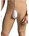 Leo Mens Post-Surgical and Slimming Firm Compression Bodysuit Shaper,Beige,Medium