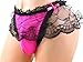 aishani Sissy Pouch Panties Hot Mooning Briefs bikini Underwear Sexy For Men-(Pink,XL)