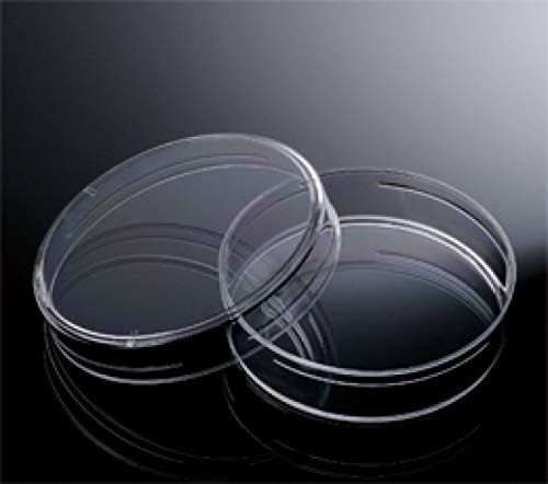 Petri Dish/ 60-mm (Small Size) Polystyrene Petri Dishes (60mm x 15mm) Gamma Sterilized, Disposable - 1 Pack of 10