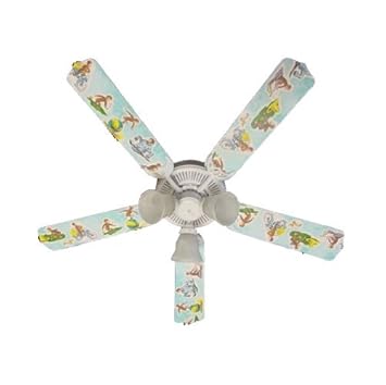 Amazon Com Ceiling Fan Designers Ceiling Fan Curious George