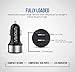Dual USB Car Charger - 2 USB Smart Port Fast Car Charger 12W/2.4A - for iPhone X/ 8/ 7/ 6S/ 6/ Plus, iPad Pro/ Air 2/ Mini, Galaxy S7 / S6/ Edge/ Plus/ Note 5/ 4, LG, HTC,Nexus,Pixel - By Utopia Home