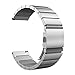 JETech Fitbit Blaze Band, Stainless Steel Bracelet Band Strap for Fitbit Blaze Fitness Watch - for Both Large and Small Size (Silver)