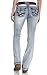 WallFlower Juniors Luscious Curvy Belted Bootcut Jeans