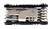 EyezOff 18-Function Folding Bicycle Multi Tool (Black/Silver)