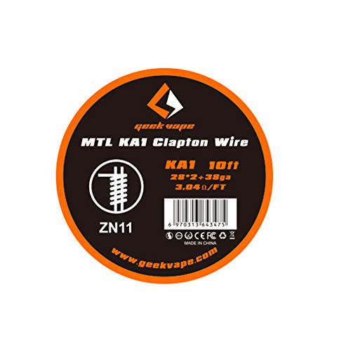 10feet Geekvape Kanthal A1 MTL Fused Clapton Vape Chile