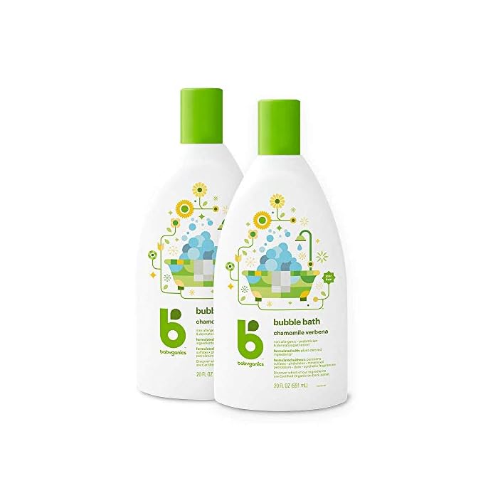 Babyganics Baby Bubble Bath, Chamomile Verbena