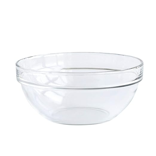 Tazones de consomé Tazón de Ensalada de Vidrio, Fruta Hogar Tazón ...