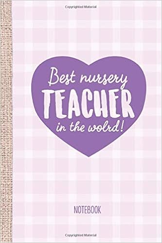 best nursery teacher gifts