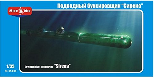 Soviet midget submarine 'Sirena' Micro-Mir 35-009