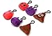 Emoji Party Favor For Kids, 34 Pack 2” Emoji Keychain Party Decoration Supplies, Mini Plush Pillows Gifts For Goody Bag Filler