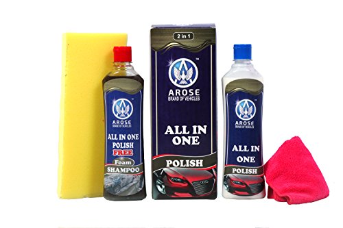 Breewell Arose Car Shiner Polish and with Car Liquid Shampoo Packed Inside Spunch and Duster (500 ml) Breewell Arose Car Shiner Polish and with Car Liquid Shampoo Packed Inside Spunch and Duster (500 ml)