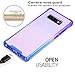 BAISRKE Galaxy S10 Plus Case, Shock Absorption Flexible TPU Soft Edge Bumper Anti-Scratch Rigid Slim Protective Cases Hard Plastic Back Cover for Galaxy S10 Plus - Blue Purple Gradient