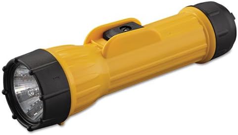 Bright Star Industrial Heavy Duty Flashlight, Yellow/Black - Includes one each.