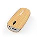 Power Bank，Anguo 5000mAh Ultra Compact Power Bank Portable Charger Powerbank External Battery Charger for iPhone7 Plus 6s 6 Plus, iPad, Samsung Galaxy, Nexus, HTC and More - Wood Grain