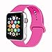 IYOU Sport Band Compatible with Watch Band 38MM 42MM 40MM 44MM, Soft Silicone Replacement Sport Strap Compatible with 2018 Watch Series 4/3/2/1