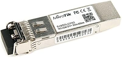 MikroTik S+85DLC03D SFP+ Transceiver 10Gbps Multimode 300m 850nm LC