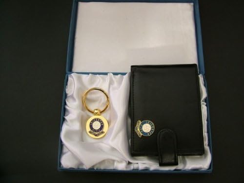 Leicester City Football Club Leather Wallet Keyring