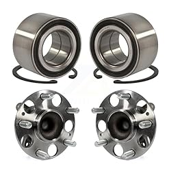Front Rear Wheel Bearing And Hub Assembly Kit For