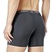 DAVID ARCHY Mens Underwear Mesh Quick Dry Boxer Briefs Sports Breathable Underwear in 3 Pack No Fly (S, Black/Maroon/Moonlight Blue - Mesh No Fly)