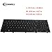 SUNMALL Laptop Keyboard Replacement without Backlit Compatible with Inspiron 15 3521 3537 15v-1316 15R 3521 3537 5521 5528 5537 5535 M531R, atitude 3540, Vostro 2521 US Layout P/N NSK-LA0SC NSK-DY0SW