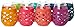 Ello 8-Piece Silicone Glassware Set 17oz