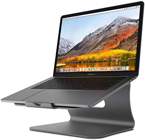 Laptop computer Stand – Bestand Aluminum Cooling Pc Stand: [Update Version] Stand, Holder for Apple MacBook Air, MacBook Professional, All Notebooks, Gray (Patented)
