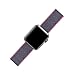 QIENGO Qifit New Nylon Sport Loop with Hook and Loop Fastener Adjustable Closure Wrist Strap Replacment Band for iwatch Apple Watch Series 1 /2 / 3,42mm,Electric Pink