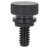 Amazicha Black Stainless Steel Seat Mount Bolt Screw for Harley Softail Dyna Street Glide 1997-2018