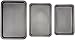 Amazon Basics 3-Piece Baking Sheet Set
