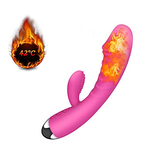 Wand Massager - Body Massager 10 Heating Vibration Mode Deep Waterproof Silicone Quiet Cordless for Easy to Carry Valentine's Day Present - Thumbnail 5