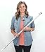 American Signature Flag Pole 6 Ft - Aluminum Spinning Tangle Free Flagpole for Sale Wall Mount Flagpole for Residential or Commercial. (Silver, 6')