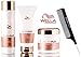 Wella FUSION PLEX Intense Repair Shampoo, Conditioner, & Mask TRIO SET (with Sleek Steel Pin Tail Comb) (8.4 oz + 6.7 oz + 5 oz - TRIO Kit)