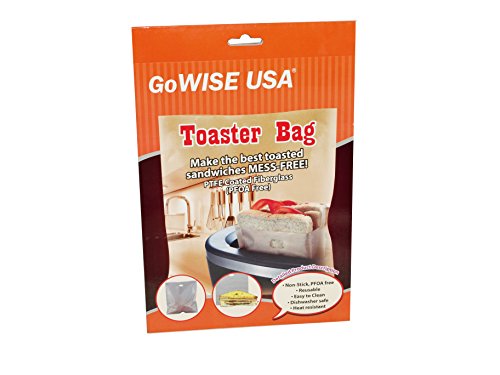 2 Pack Non-Stick Reusable Toaster Bags 6.7" x 7.5" - Oven, Microwave, Freezer & Dishwasher Safe GW22618 6 2 Pack Non-Stick Reusable Toaster Bags 6.7" x 7.5" - Oven, Microwave, Freezer & Dishwasher Safe GW22618 - Image 7