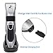 Dog Grooming Clippers - Cordless Quiet Pet Hair Clippers Trimmer, Professional Hair Clipper Set with Stainless Steel Blades, Dog Comb Shears for Dogs Horse Cats Pet