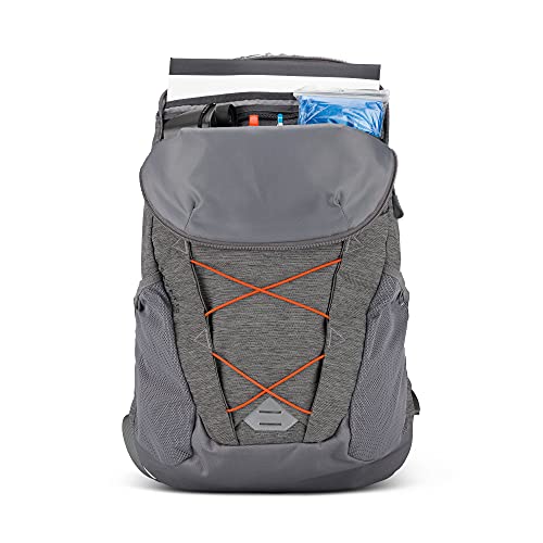 THE NORTH FACE Cryptic Laptop Backpack, Zinc Dark Grey Heather/Persian