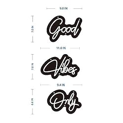 Neon Sign Good Vibes Only Neon Signs Light for Wall