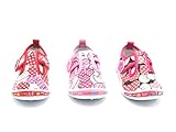 EASY21 Baby Toddler Girl Lacy Velcro Fashion Sneakers
