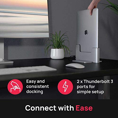Brydge SpaceSaving Laptop Stand Vertical Docking Station